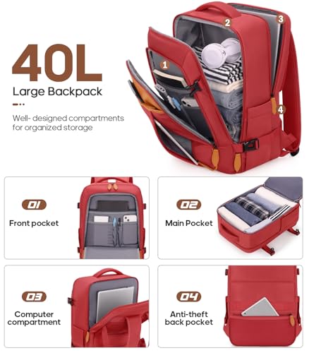 3 Piece PC Hardside Carry On Luggage Set with Spinner Wheels and TSA Lock E632862