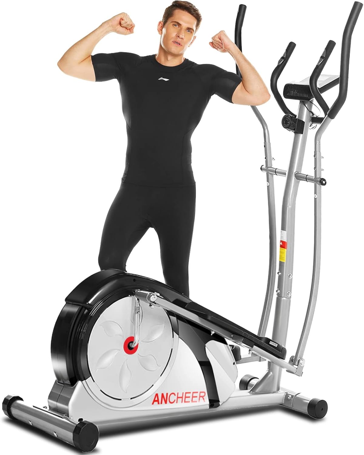 Elliptical Machine with Magnetic Resistance and LCD Monitor X344