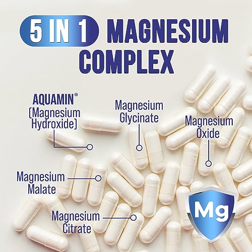 Magnesium Complex Supplement 500mg 120 Capsules U47253