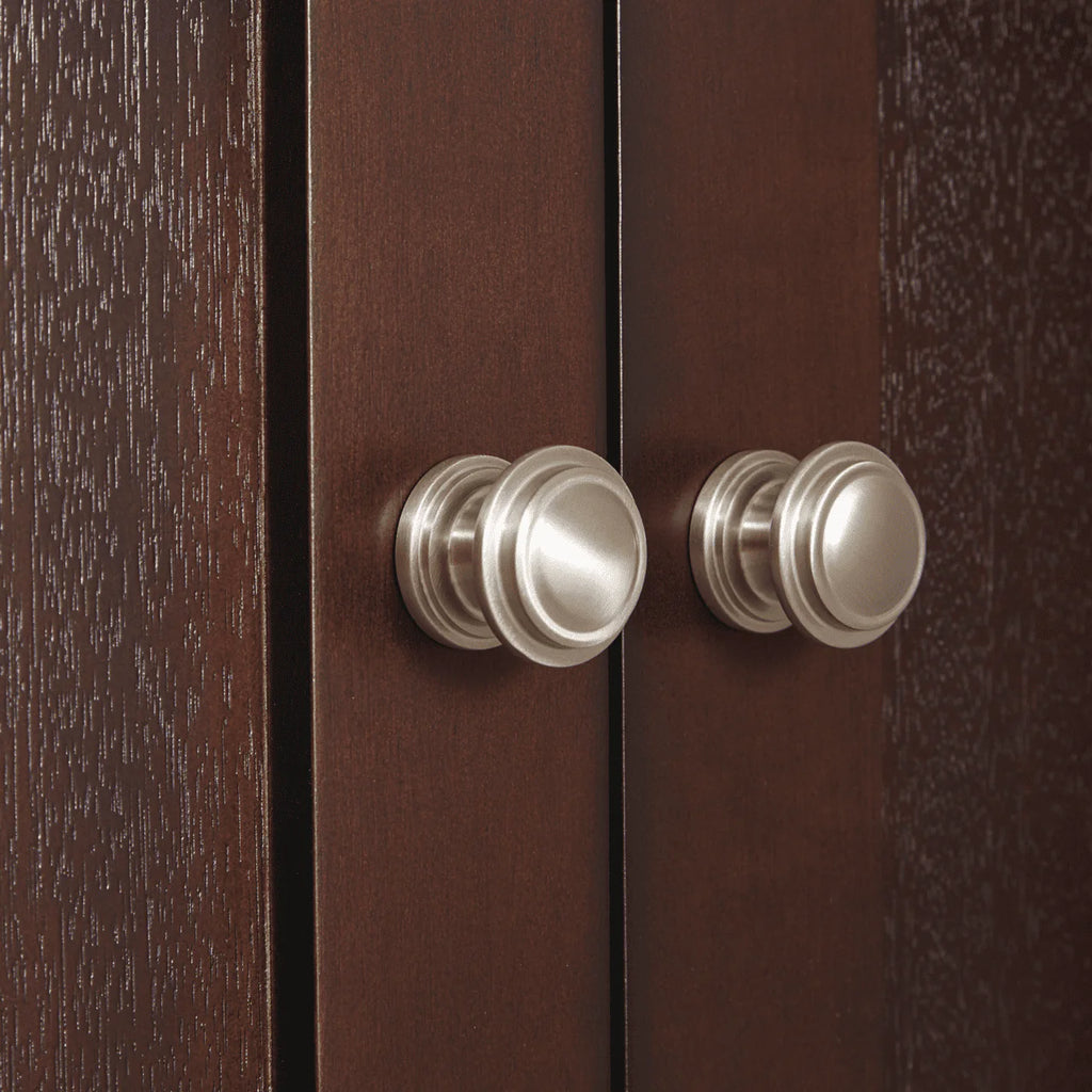 Satin Nickel Kitchen Cabinet Knob 4-Pack J368723
