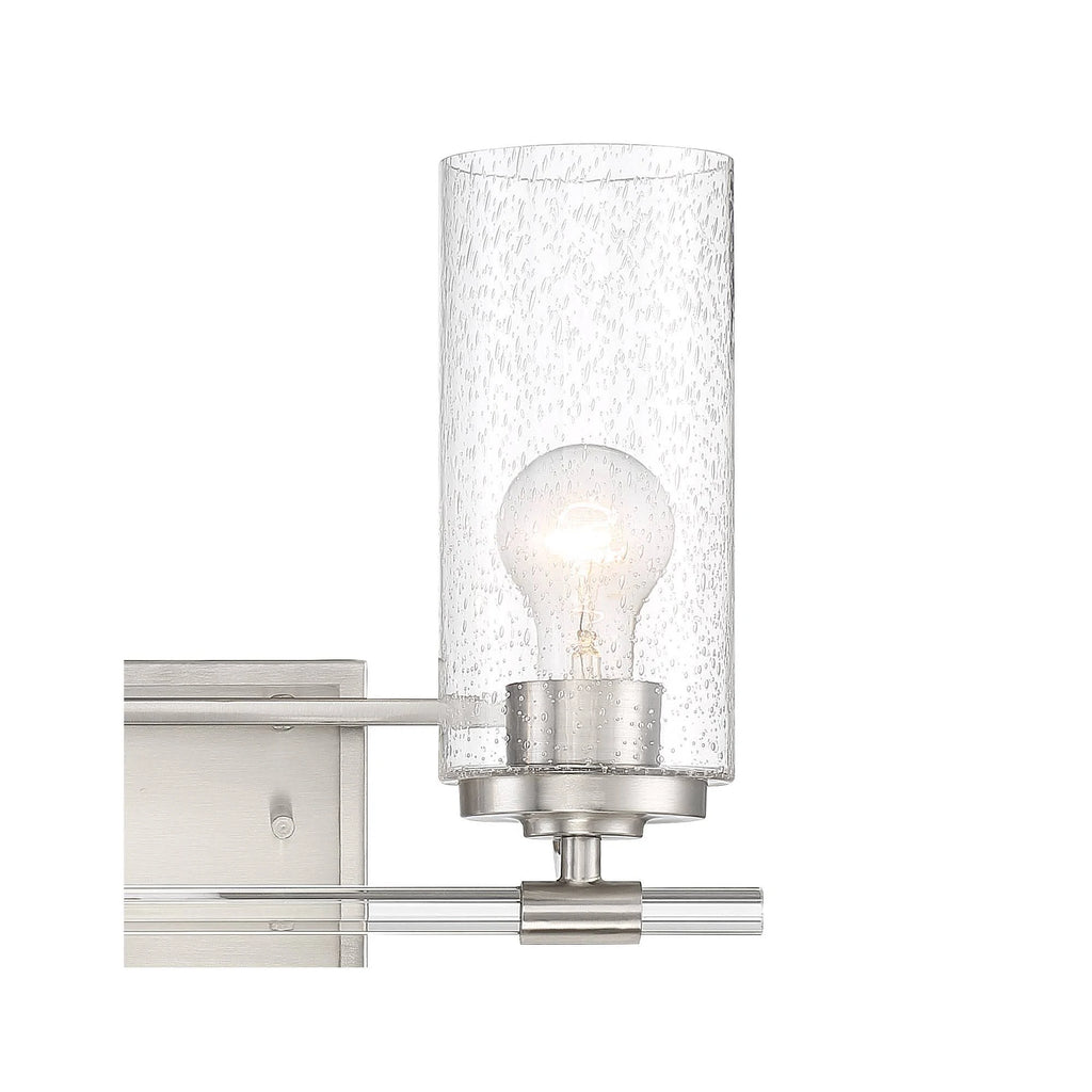 Brushed Nickel 2-Light Wall Light F94160