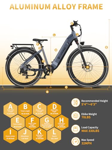 27.5" Electric Bike with 48V Battery, Front Suspension & Dual Hydraulic Brakes N9284