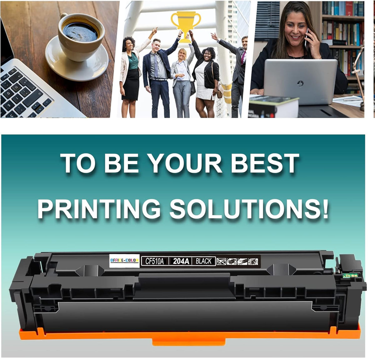 2 Pack Black Compatible Toner Cartridge O1078