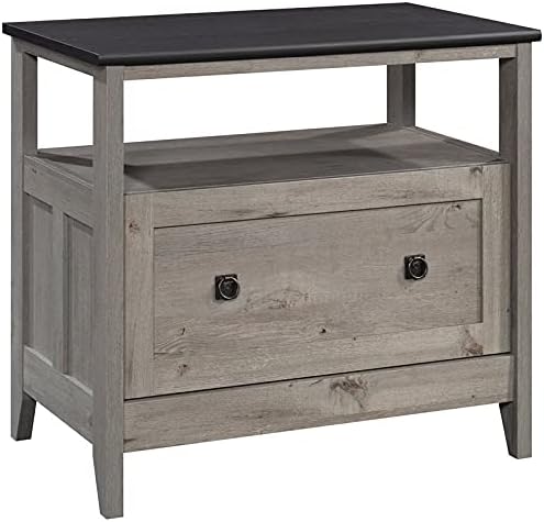 1 Drawer Wooden Lateral File Cabinet in Mystic Oak N924439