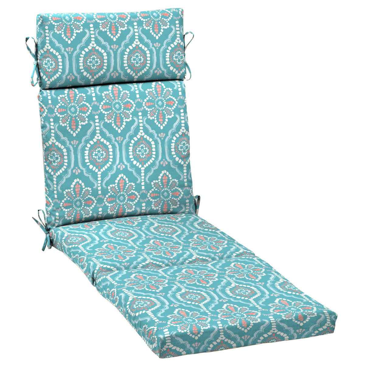 Navy Blue Stripe Chaise Lounge Cushion C660