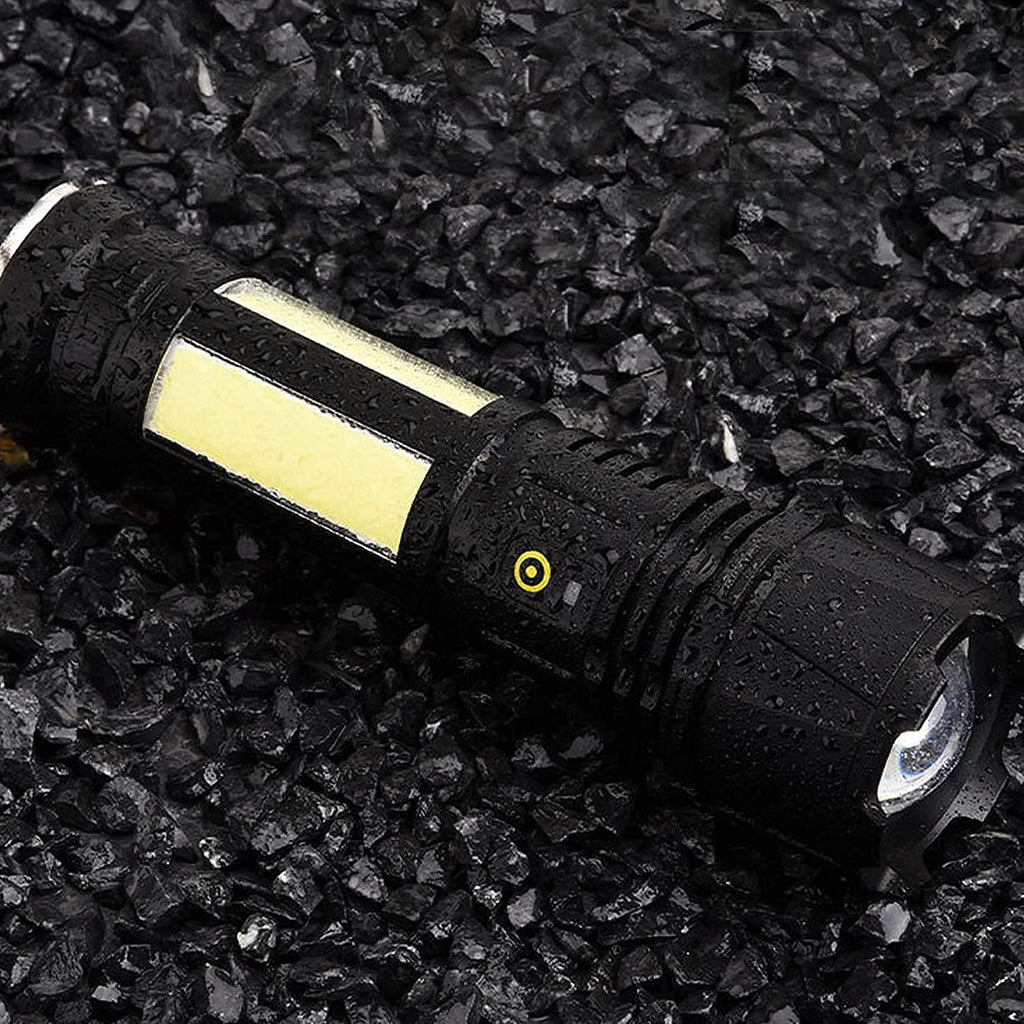 Rechargeable LED Flashlight 90000 Lumen Waterproof Magnetic 5 Modes Zoomable K6748