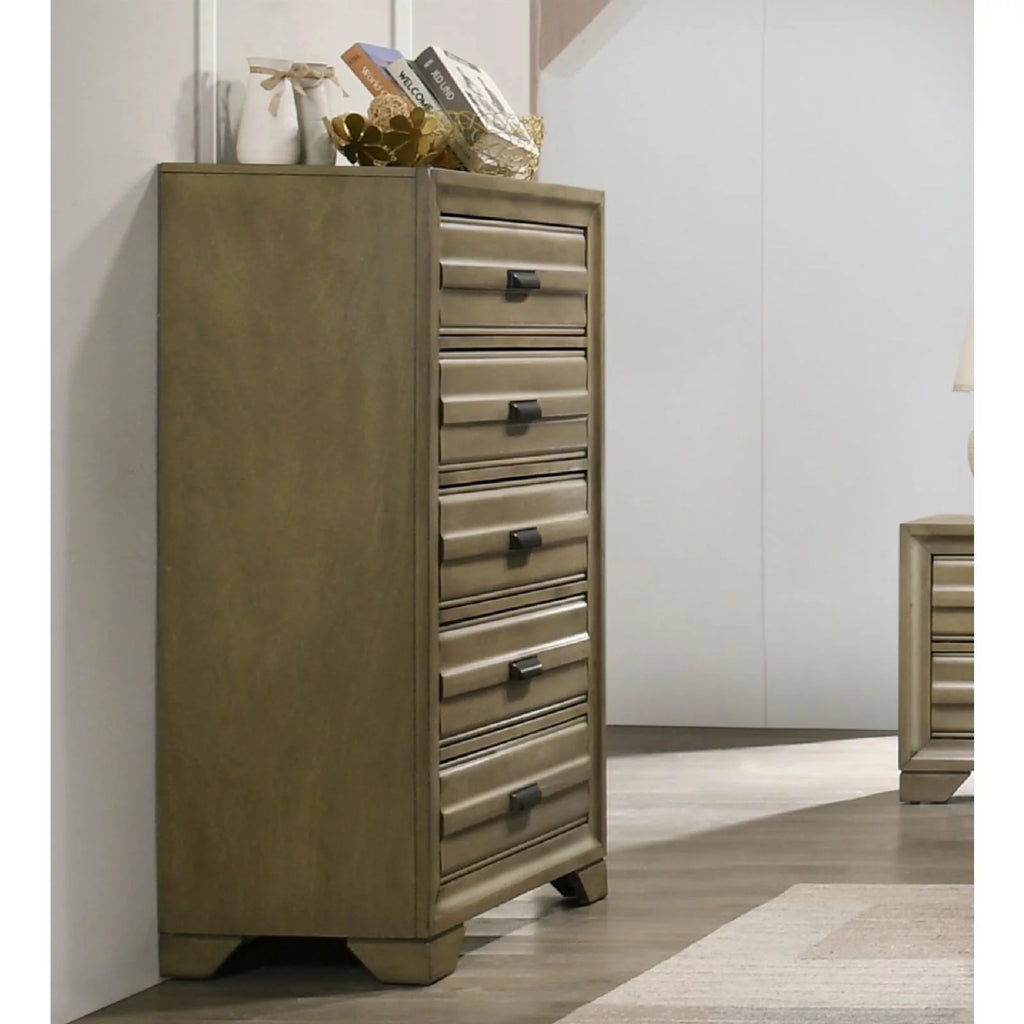 Contemporary 5-Drawer Chest C789