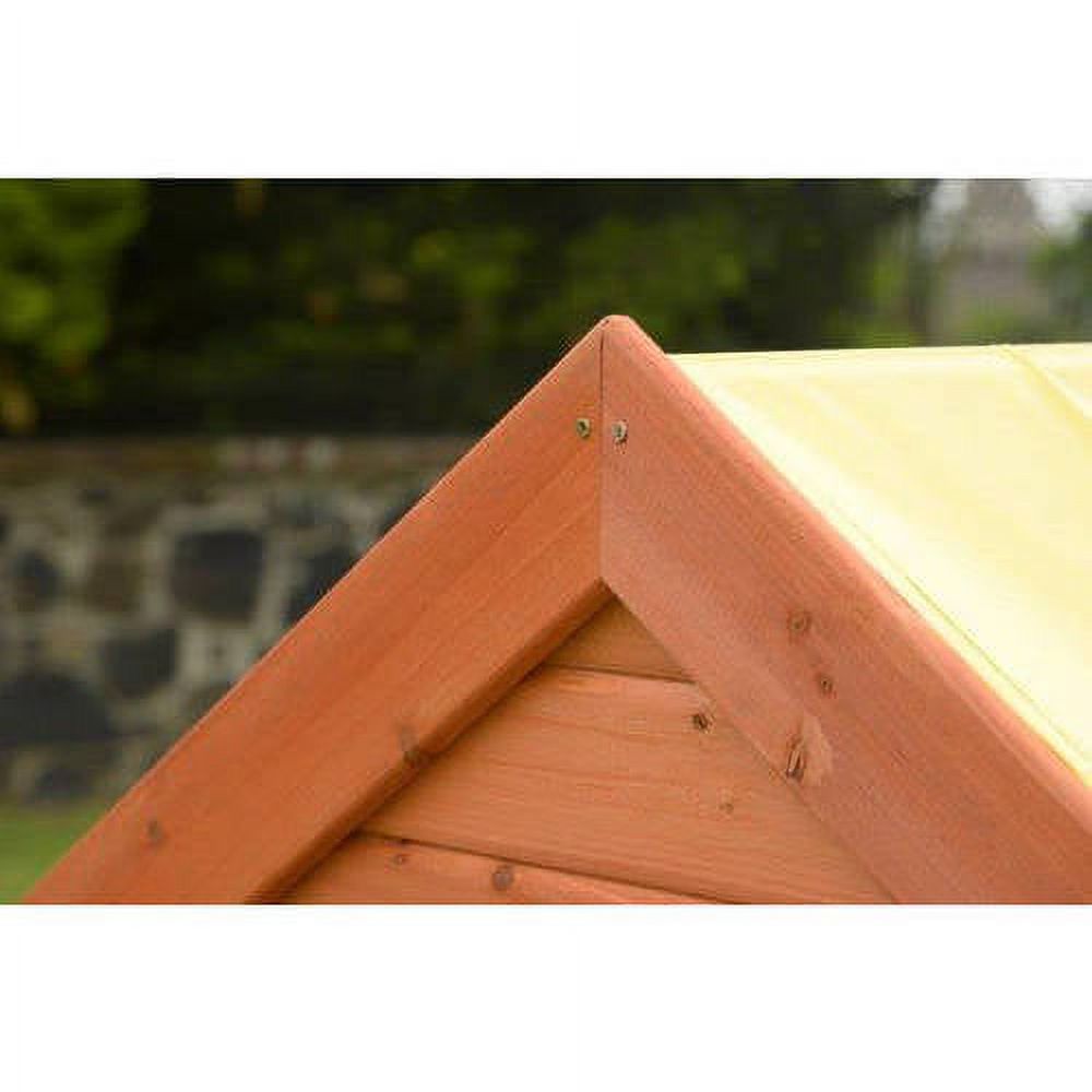 Wood Playhouse with Slide O4922