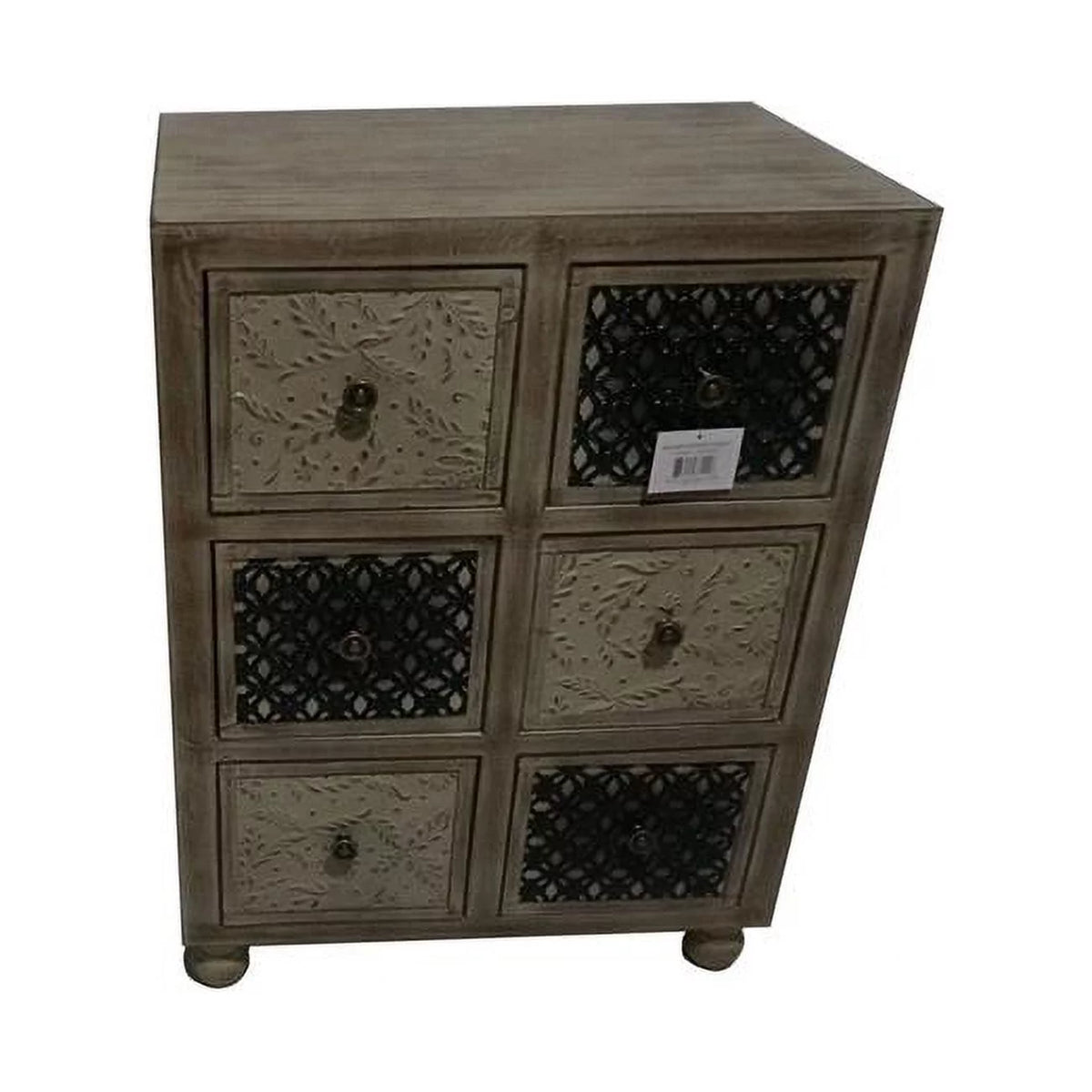 Wooden Cabinet with 6 Drawer U21652