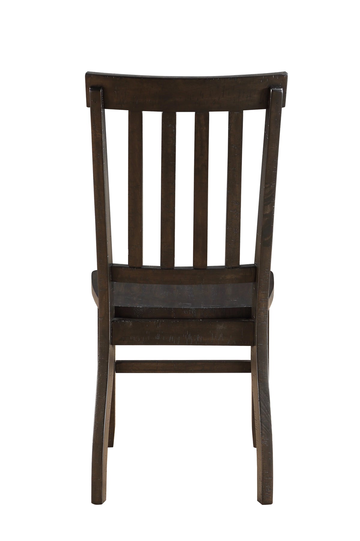 Rustic Walnut Side Chair Set of 2 F738919