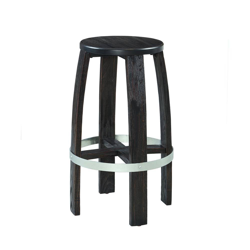 Dark Pine Bar Stool I71025