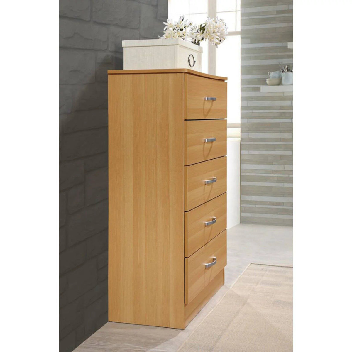 5 Drawer Cherry Chest T801
