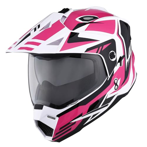 Dual Sport Motorcycle Full Face Helmet Y978