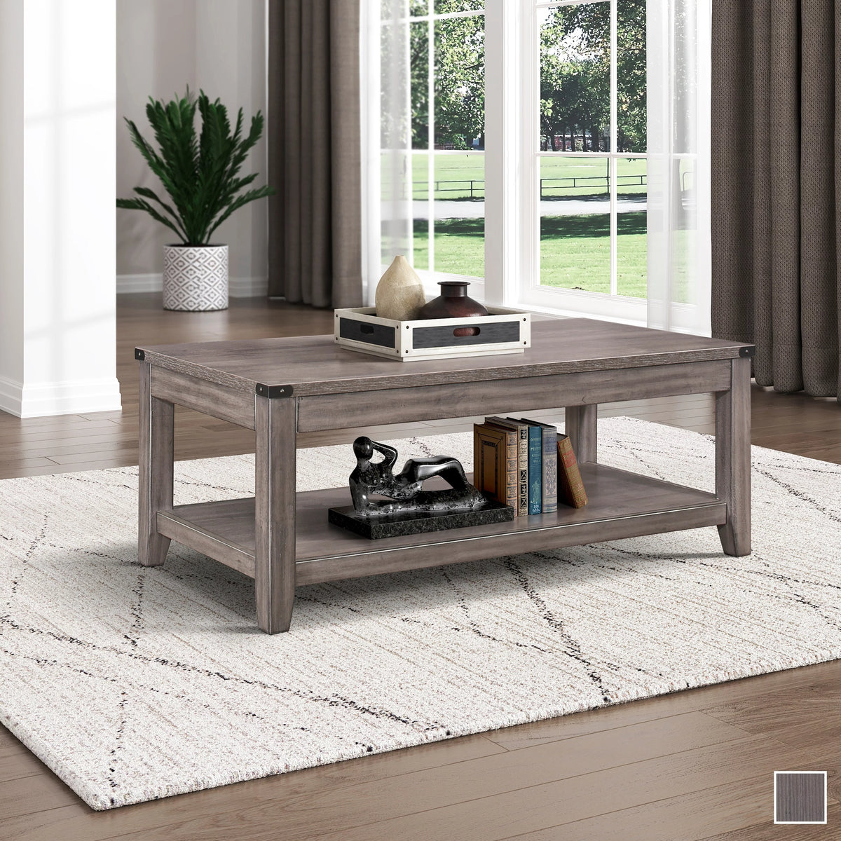 Wood Lift-Top Coffee Table M628