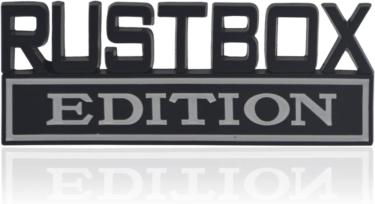 Silver+Red Emblem Sticker Replacement Badge T182