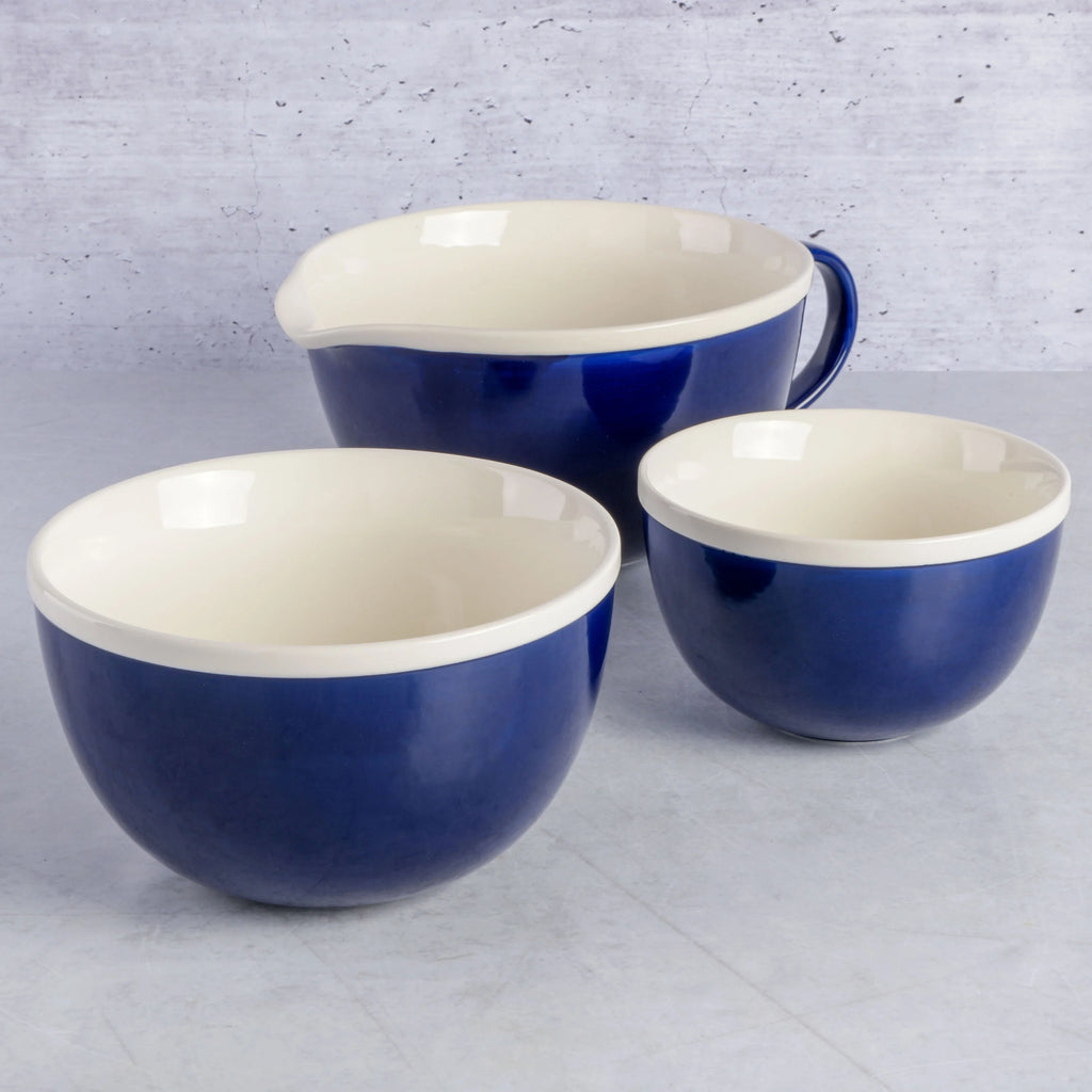 Stoneware Mixing Bowl Set 3 Piece J15925