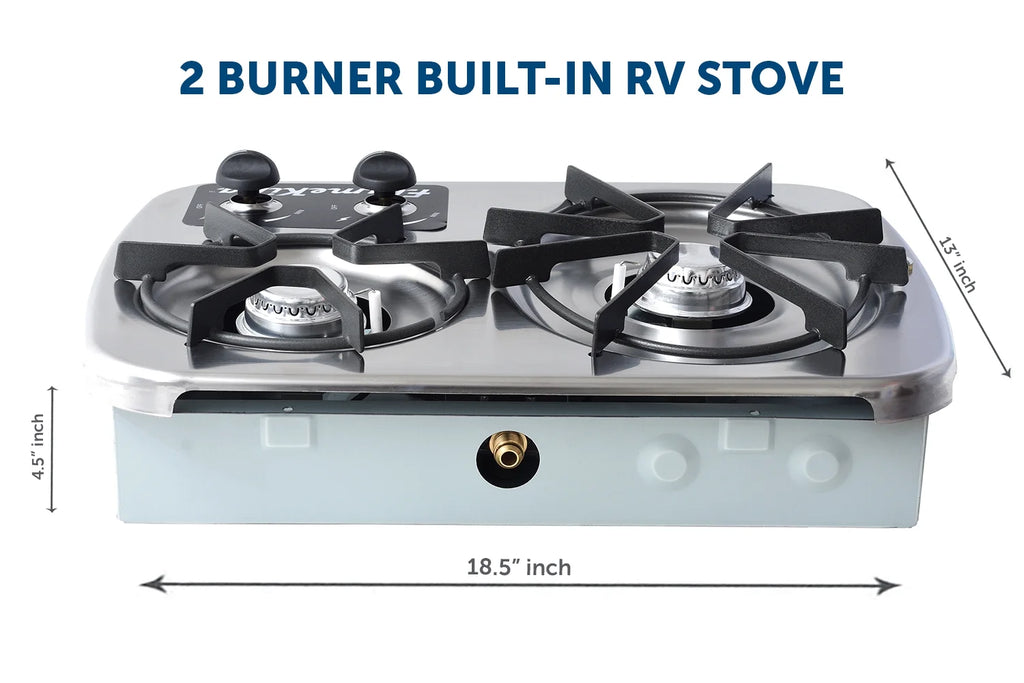 2-Burner Propane Cooktop with Cover W624904