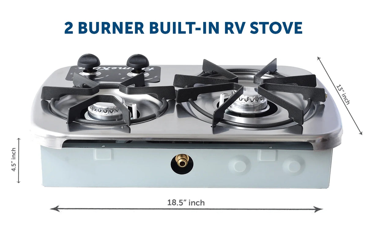 2-Burner Propane Cooktop with Cover W624904