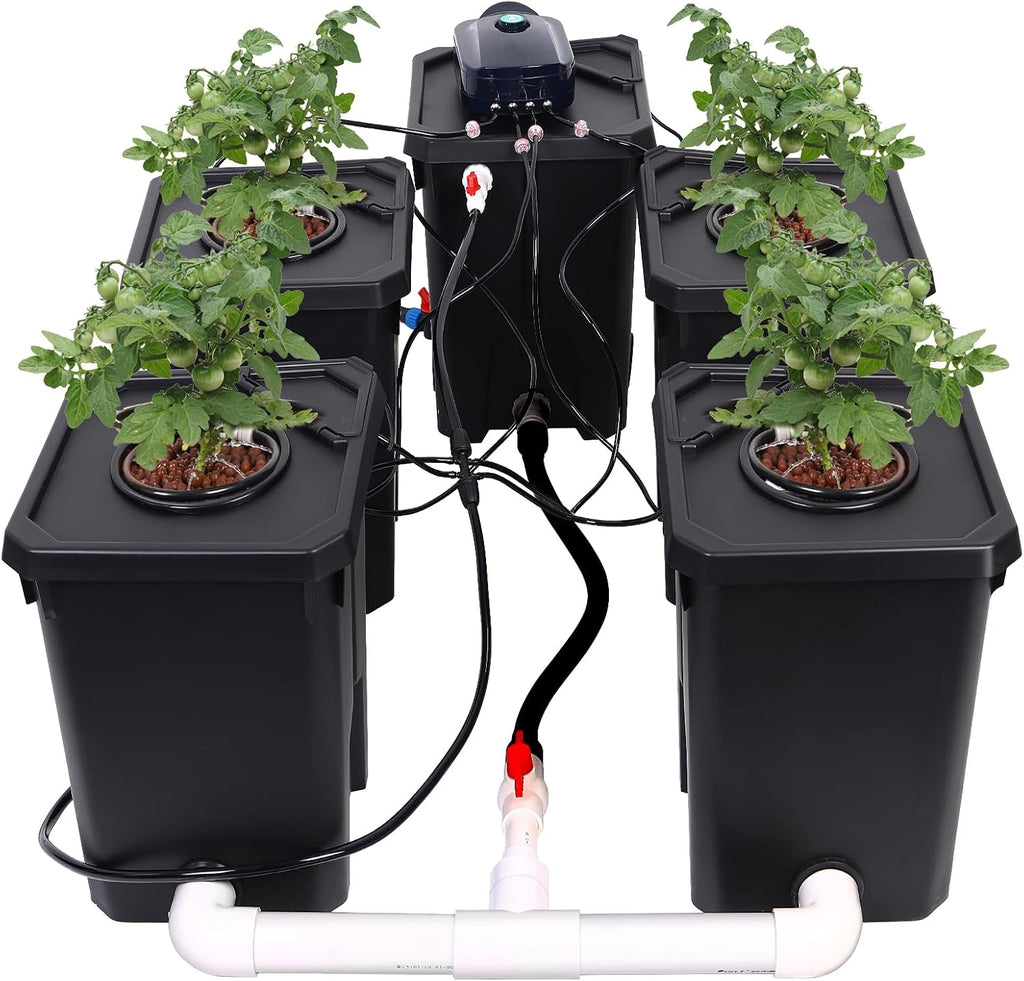 7-Gallon Recirculating Deep Water Culture Hydroponic System Kit H151