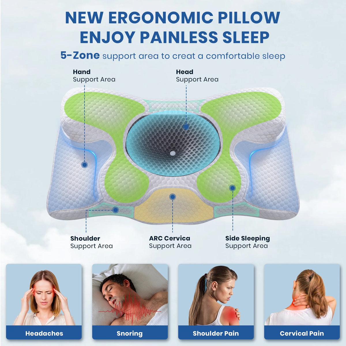 Memory Foam Pillow P36854