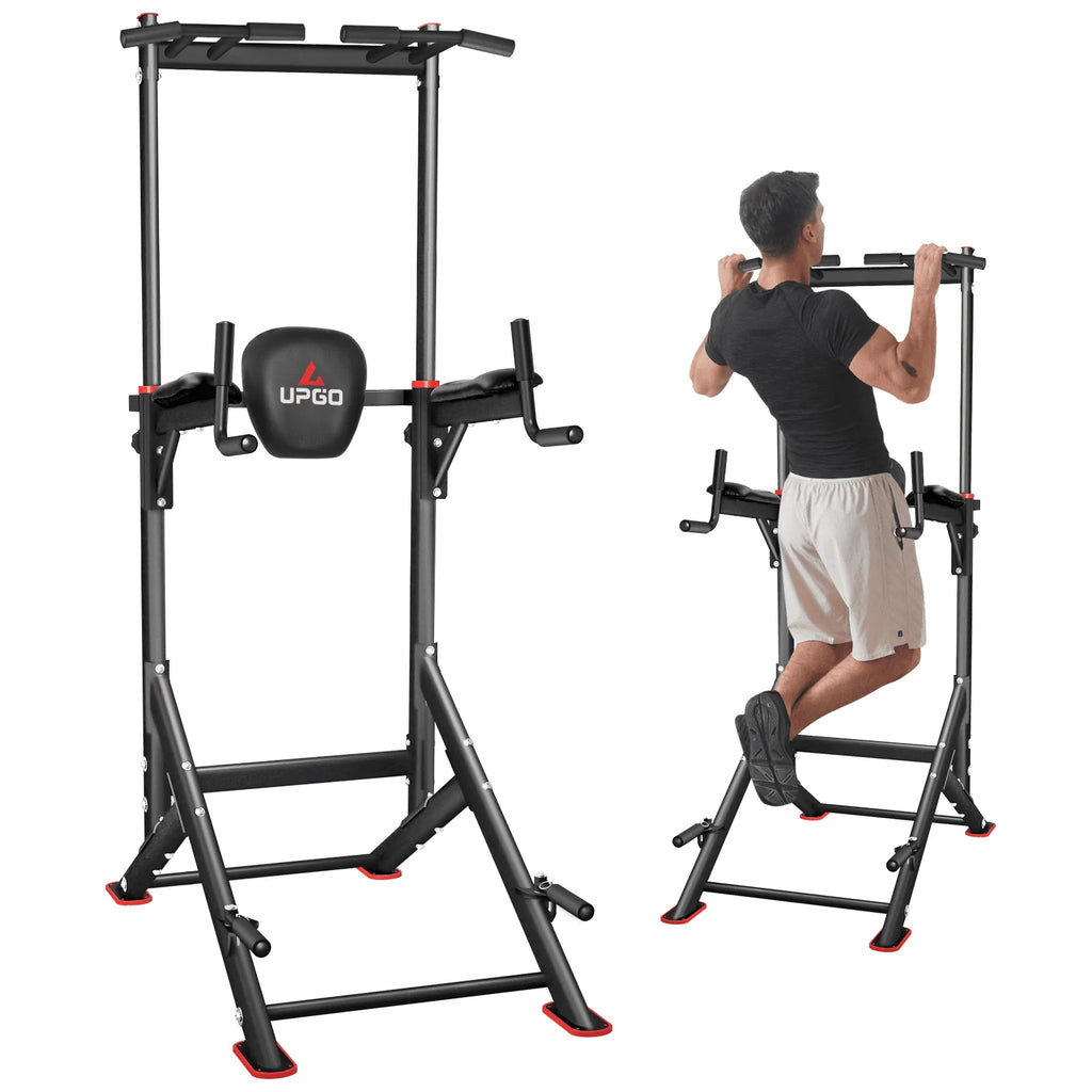 Adjustable Power Tower Dip Station Pull up Bar O87413