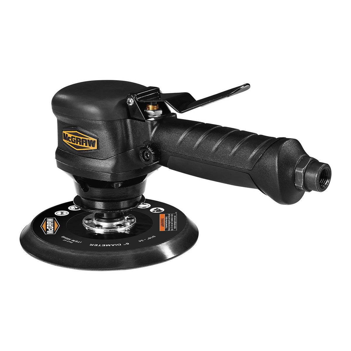 6 in. Dual-Action Air Sander T860443