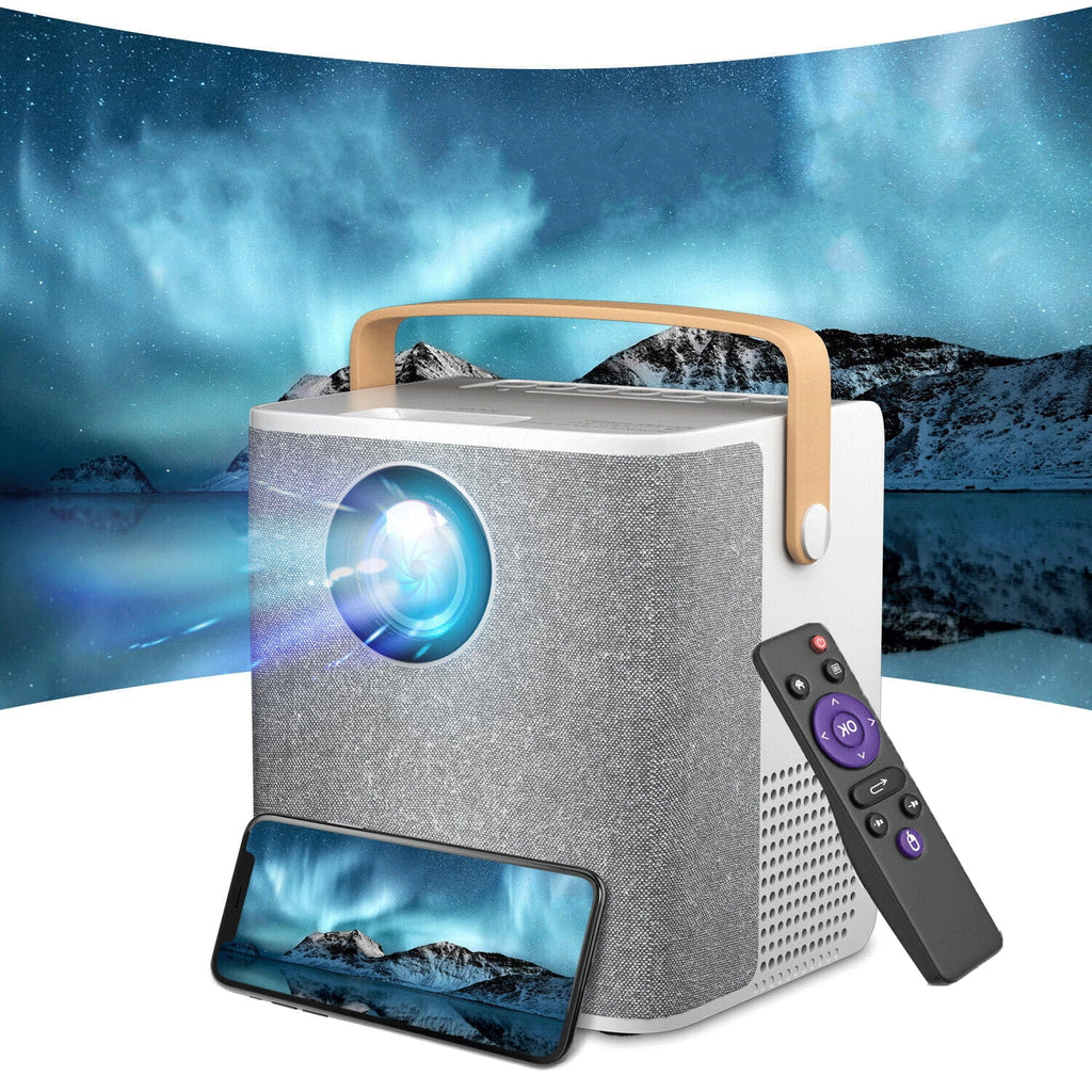 1080P WiFi Bluetooth Portable Projector R424264