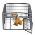 Exercise 4-Panel Pet Playpen with Door O3195