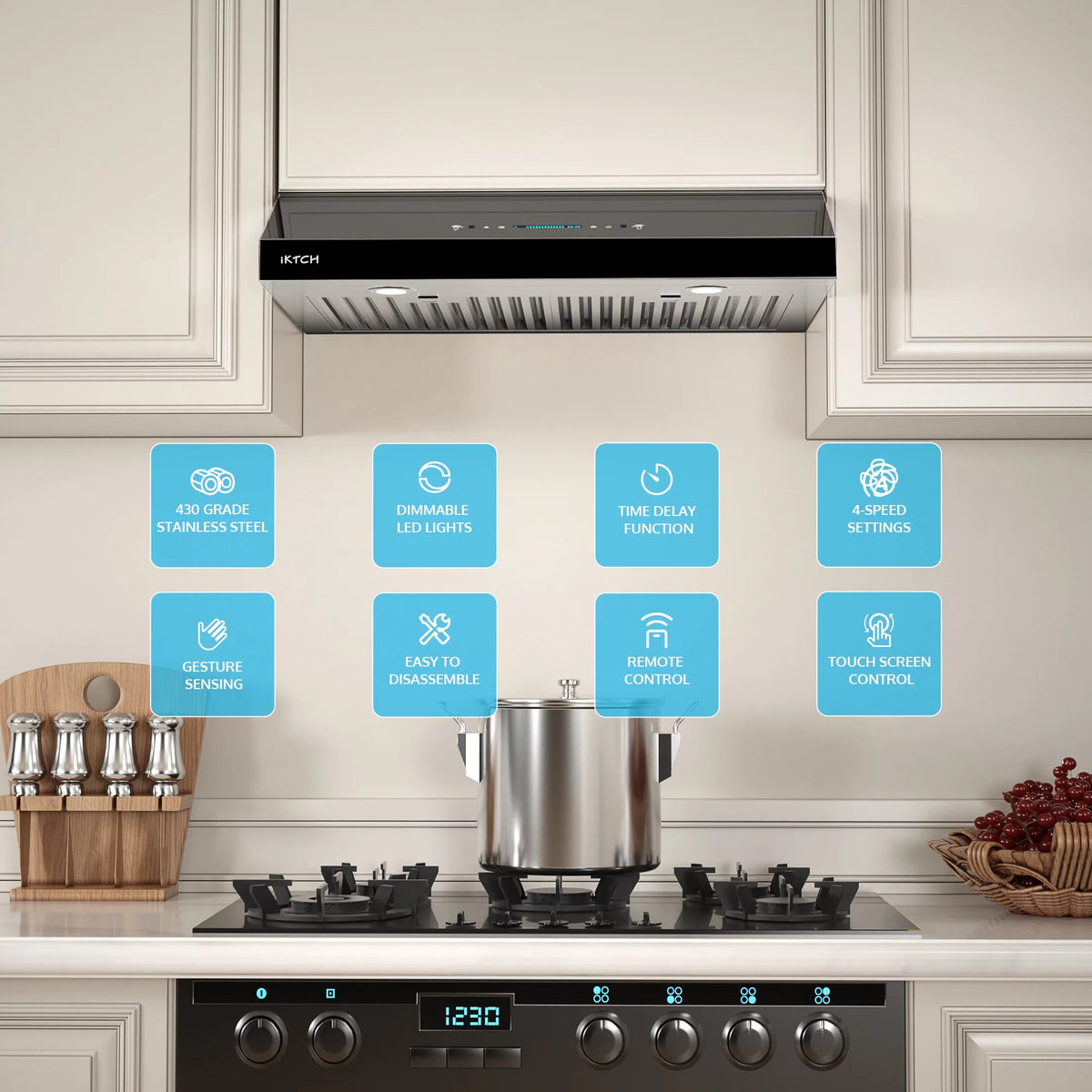 42 Inch 900-CFM Stainless Steel Under Cabinet Range Hood H21477