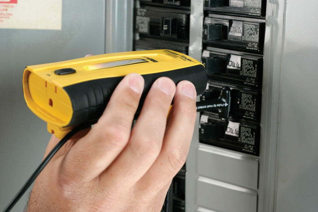 Circuit Breaker Finder and GFCI Tester, Yellow, Pack of 2 A274