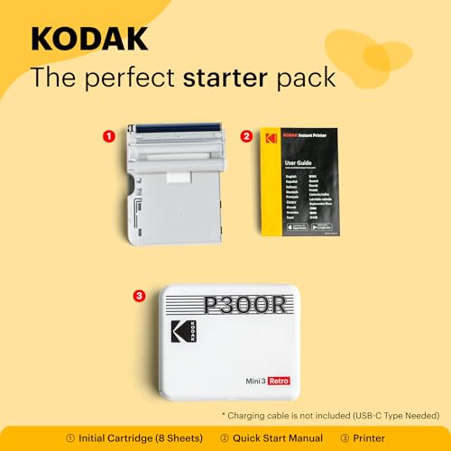 Portable Photo Printer 3x3 inches White O191088