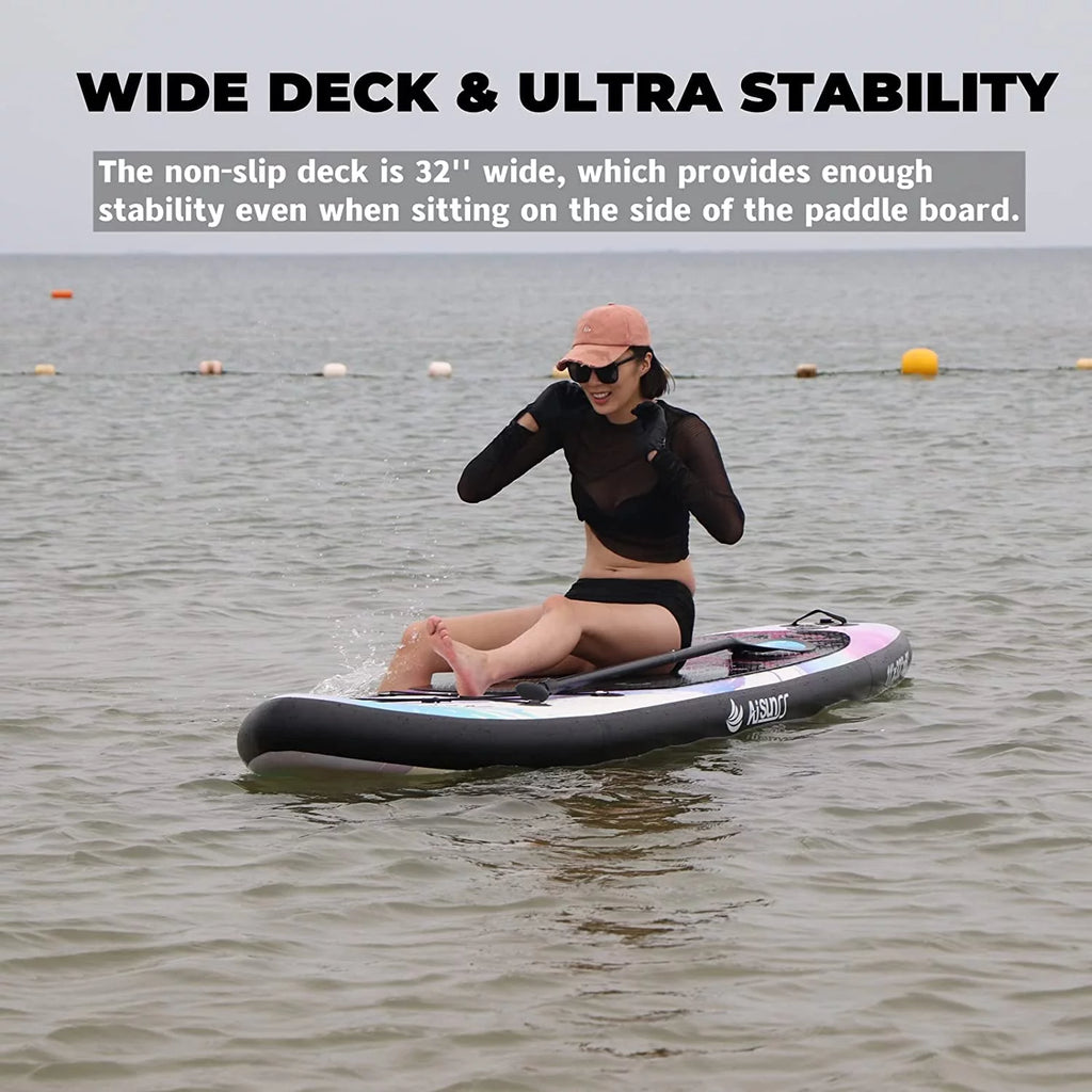 Inflatable Stand up Paddle Board 11ft Purple V56029