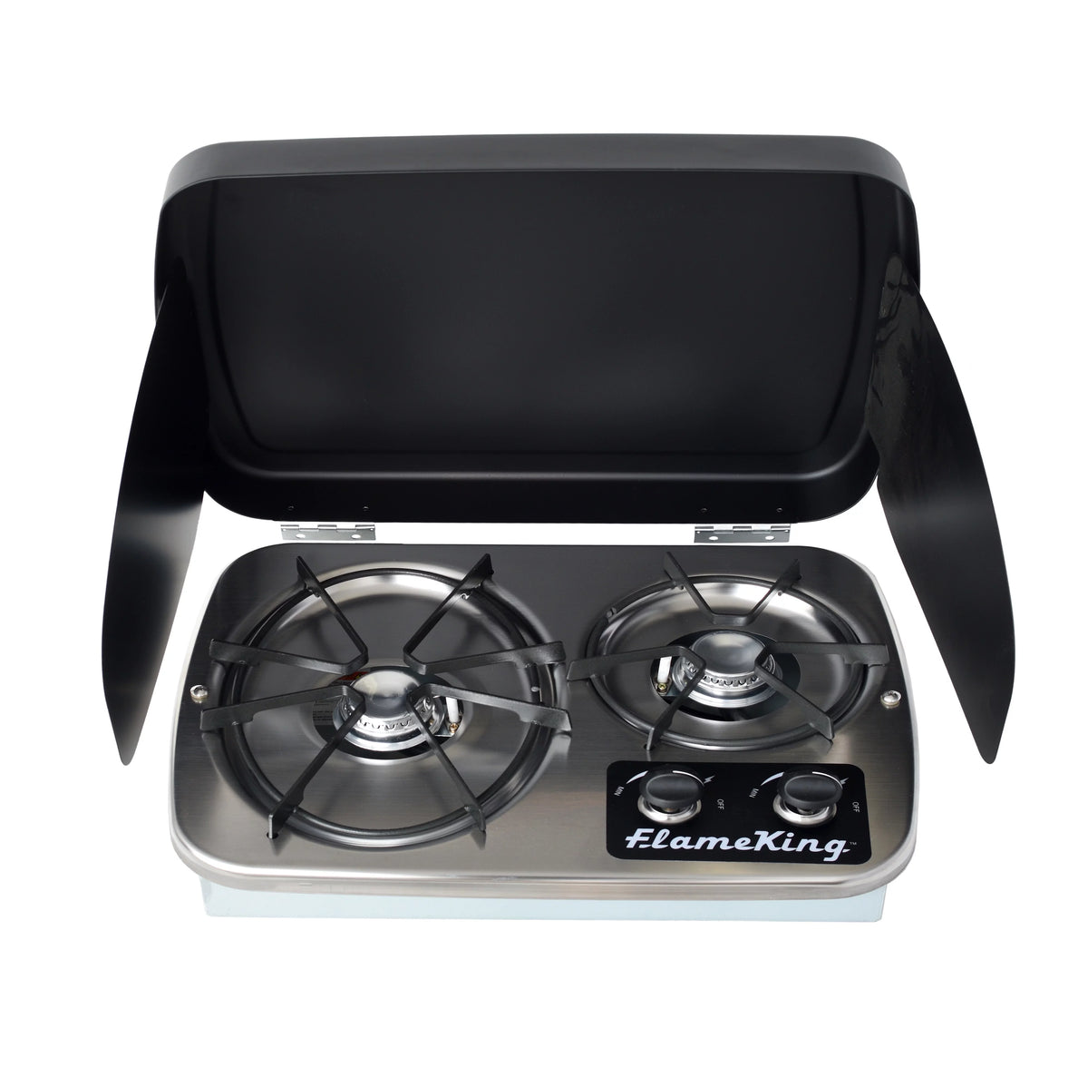2-Burner Propane Cooktop with Cover W624904
