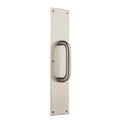 4 x 16 in. Satin Nickel Pull Plate R2328