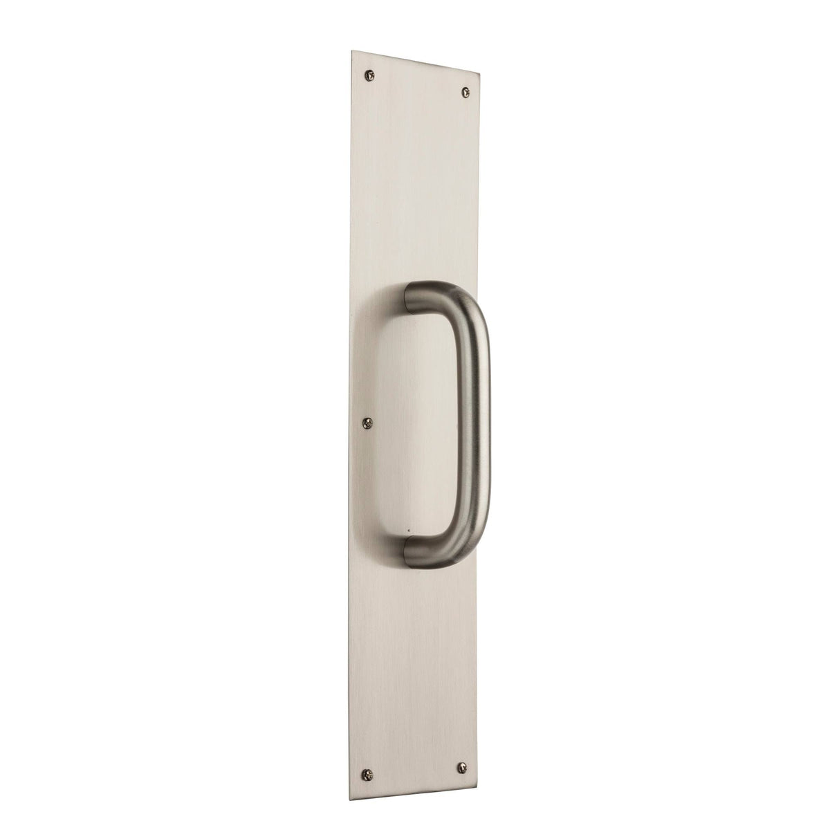 4 x 16 in. Satin Nickel Pull Plate R2328
