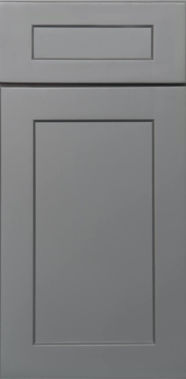 Grey 1 Door 2 Shelves Wall Cabinet K250375