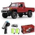 1/12 RC Rock Crawler 4x4 Remote Control Pickup Car Toy with 2 Batteries Y6141