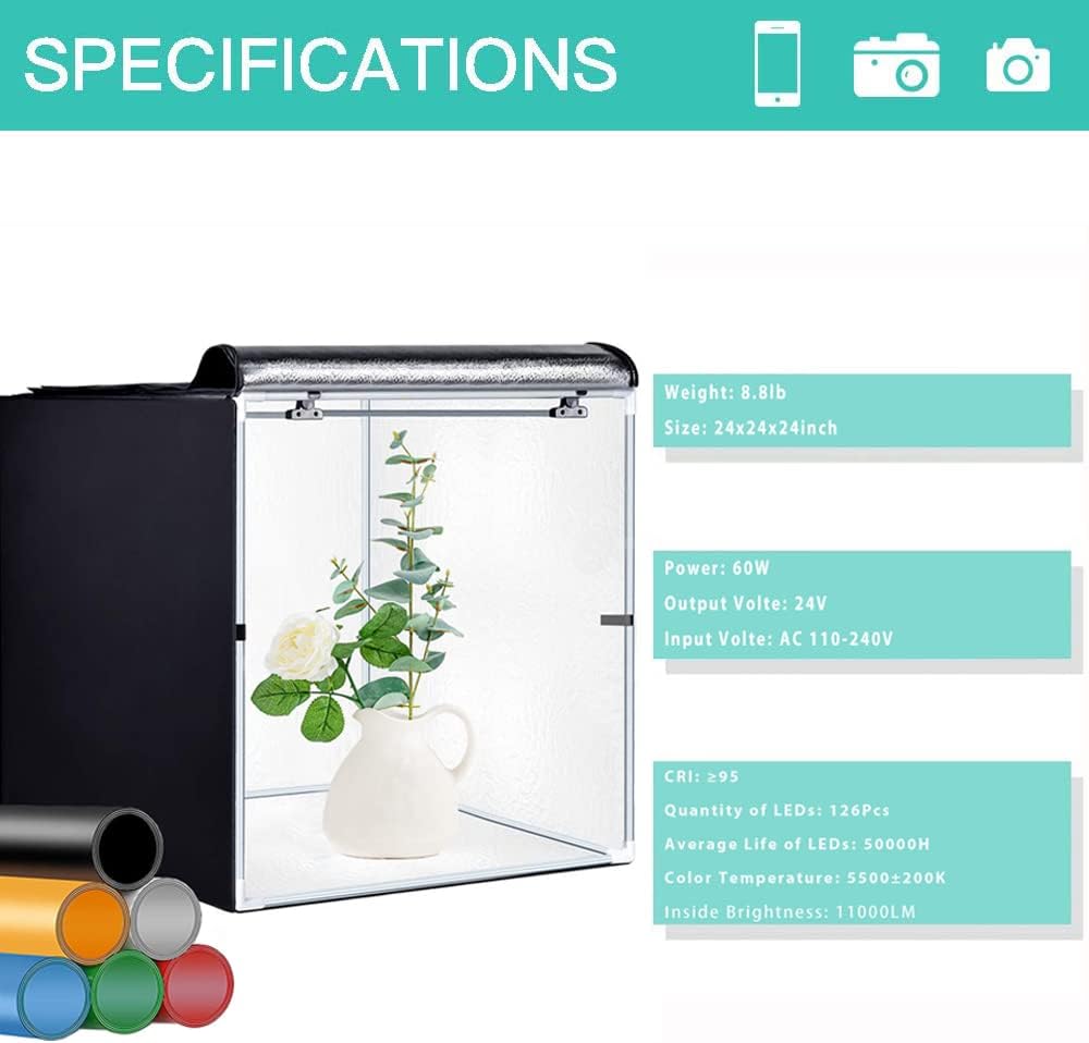 Portable Foldable 32 x 32 Inch Photo Studio Light Box N528