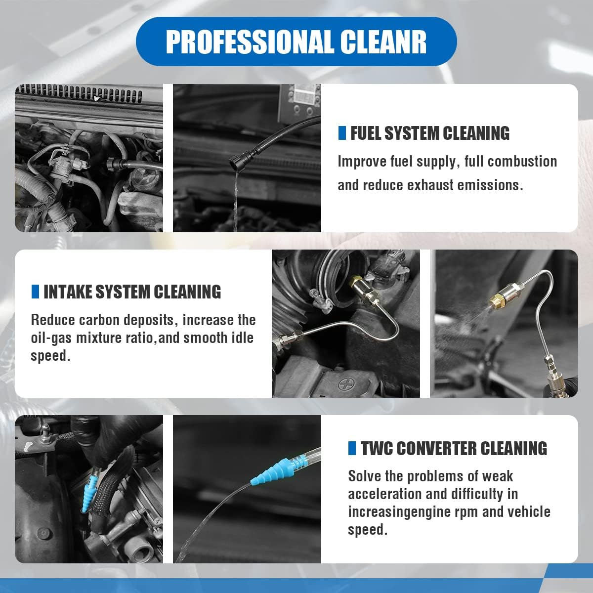 Automotive Fuel Injection System Cleaning Tool Y130543