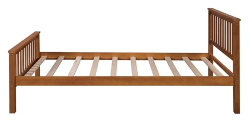 Twin Bed Frame Platform with Headboard and Footboard H2852