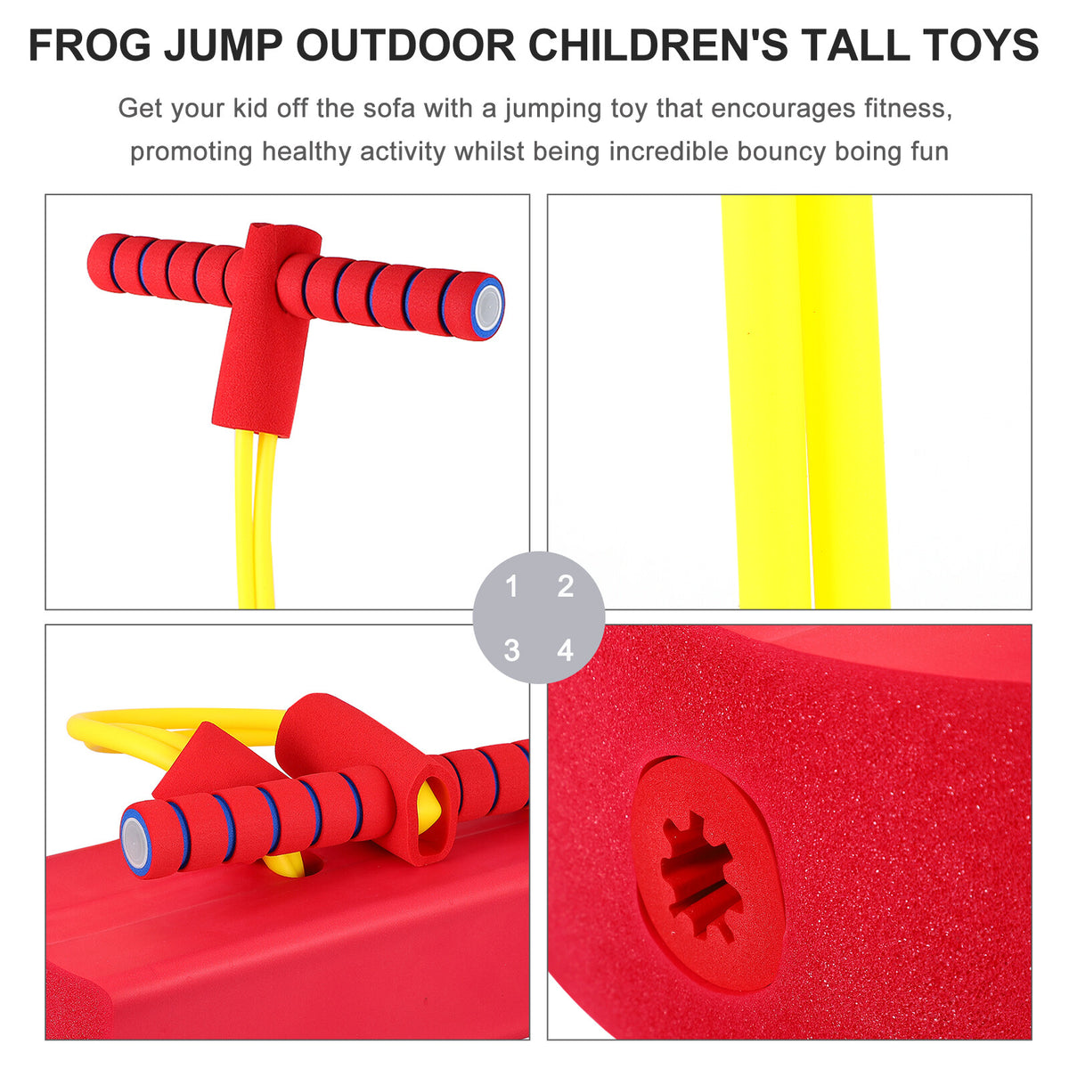 Red Nbr Bungee Jumper for Kids B5651