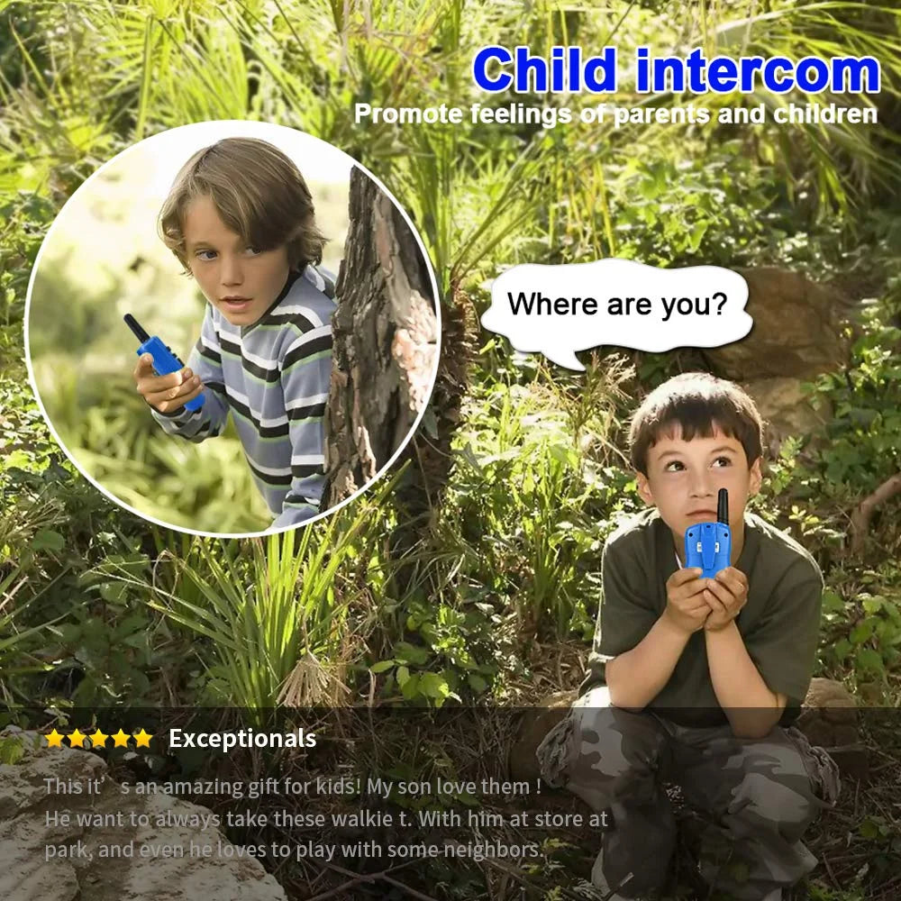 Kids Walkie Talkies 3 Packs 22 Channels Y85460