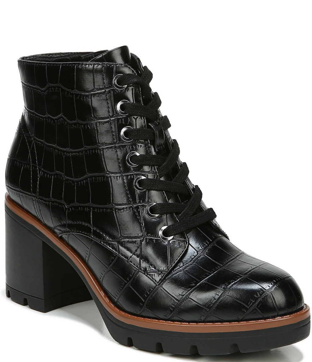 Black Crocco Shoes V668695
