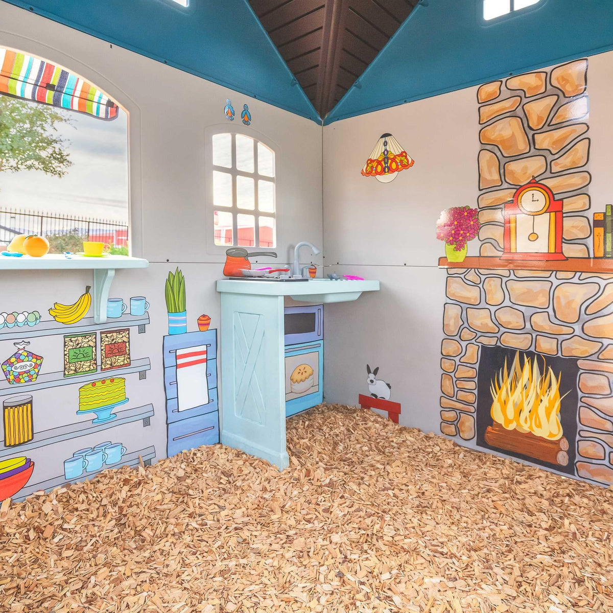 Kid's Outdoor Playhouse P79350