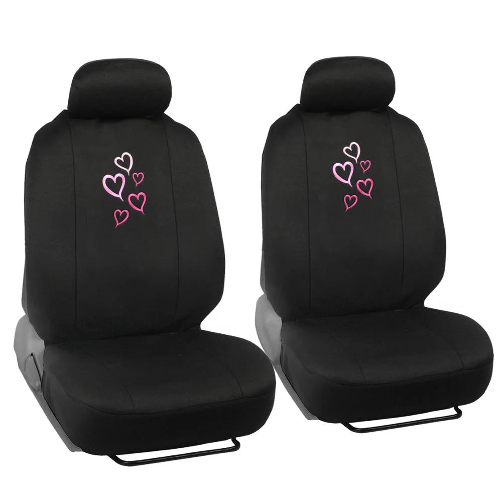 Pink 9pc Car Seat Covers I157