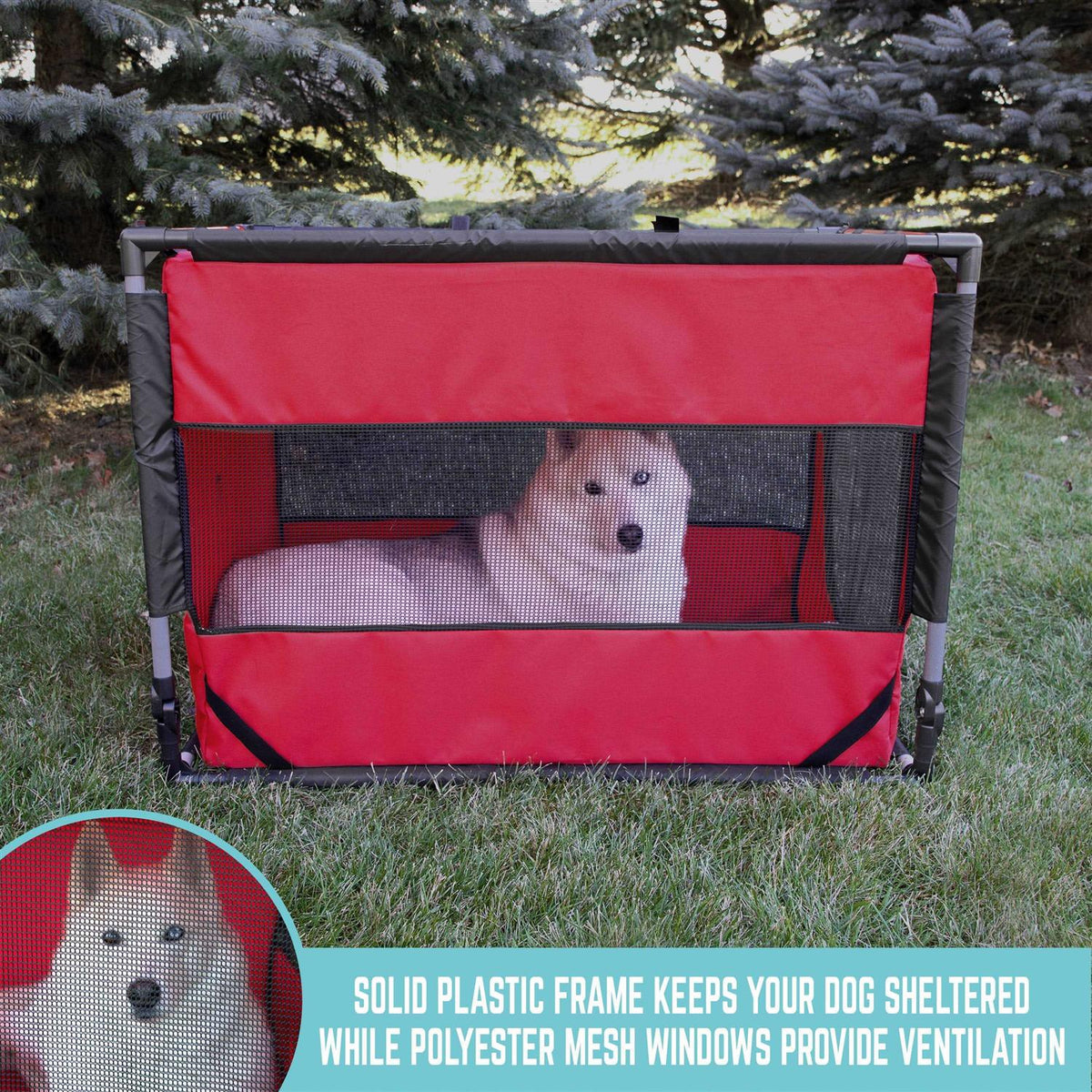 Large Folding Dog Kennel O2994