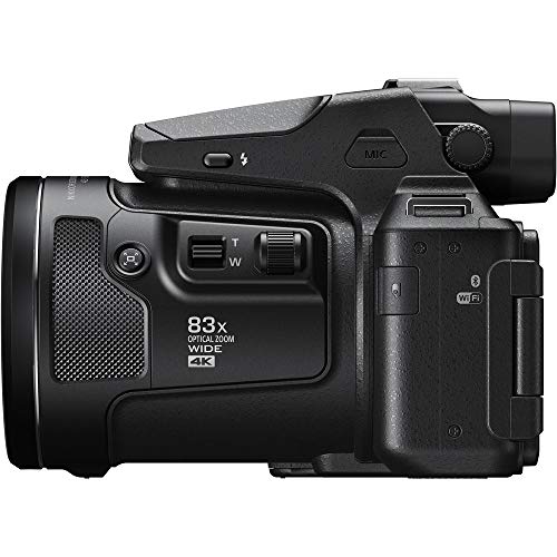 Black 16 MP Superzoom Digital Camera with 83x Optical Zoom P276459