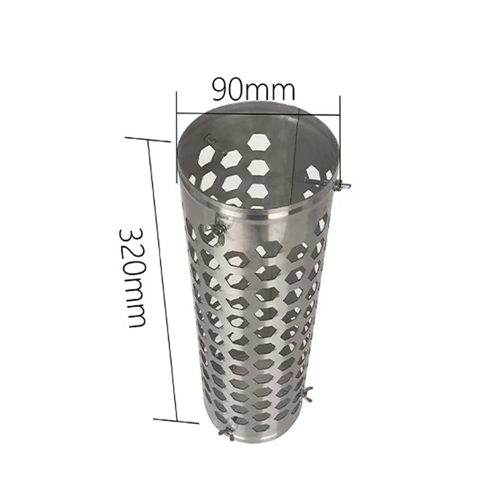 Stainless Steel Chimney Accessory for Tent Stoves O39631