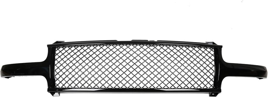 Black Mesh Front Hood Grill Cover Z663