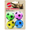 Sponge Soccer Balls Cat Toy D6170